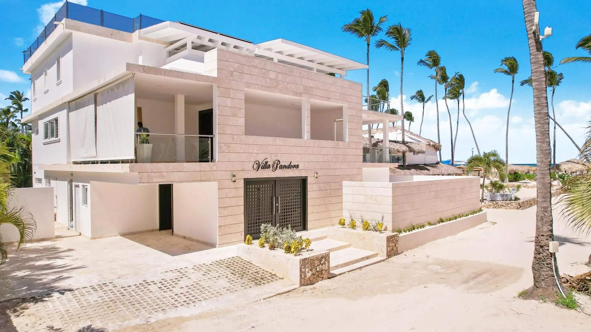 פונטה קאנה Luxury Villa In Bavaro Just On The Beach פונטה קאנה