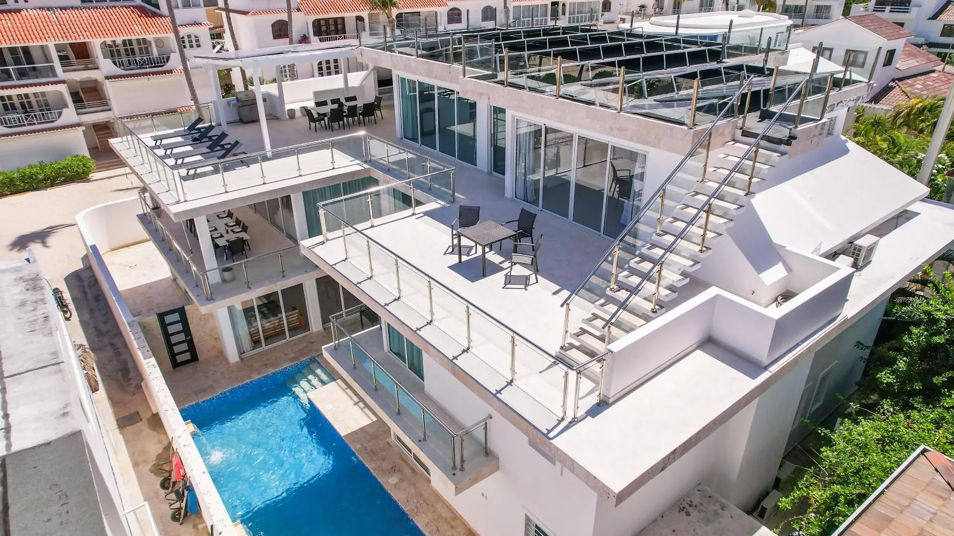 פונטה קאנה Luxury Villa In Bavaro Just On The Beach 0*, פונטה קאנה